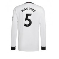 Fotbalové Dres Manchester United Harry Maguire #5 Venkovní 2022-23 Dlouhý Rukáv